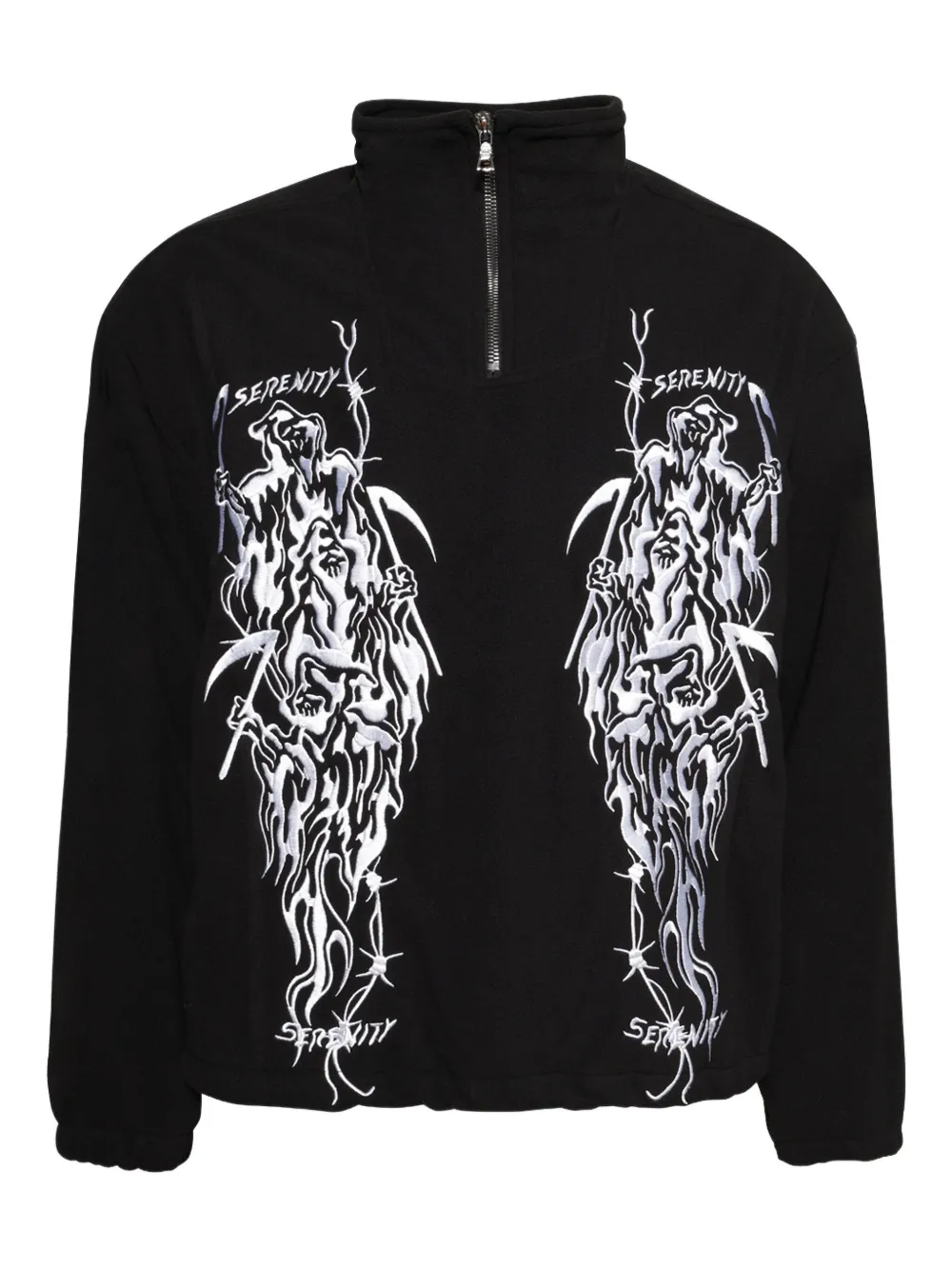 Warren Lotas sudadera con bordado | negro | Image 1