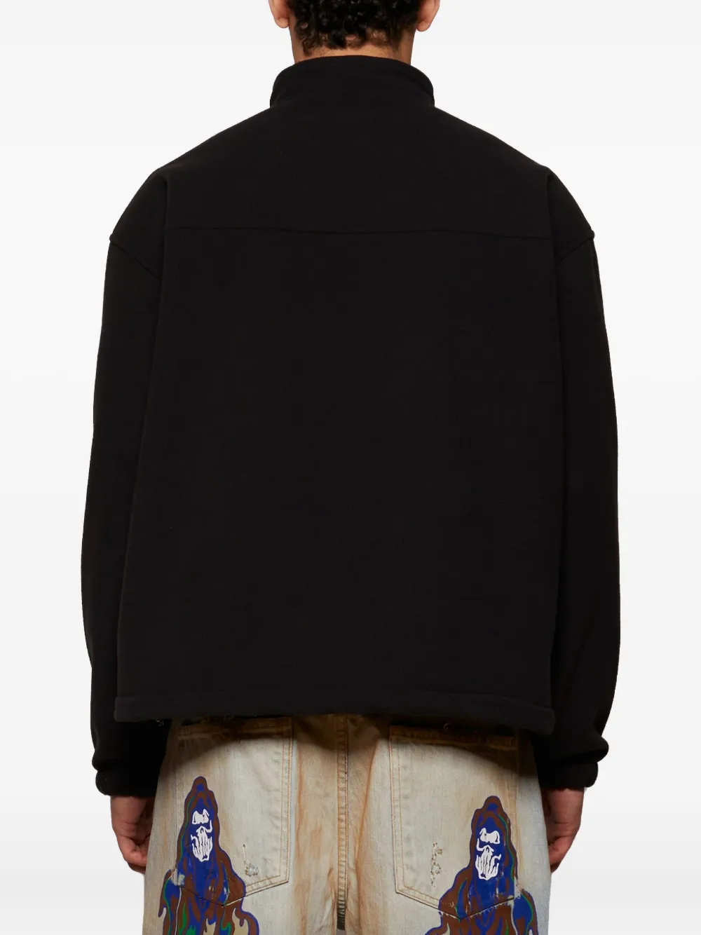 Shop Warren Lotas Embroidered Sweatshirt