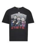 EARTHLING VIP cartoon-print T-shirt - Black