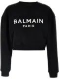 Balmain logo sweatshirt - Black