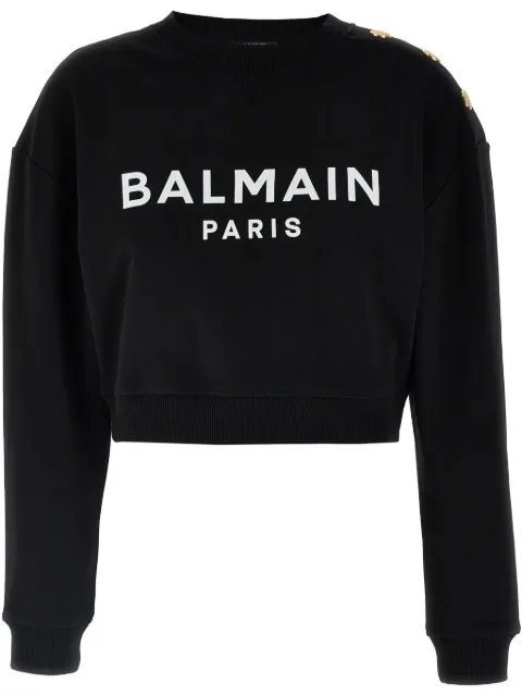 Balmain sudadera con logo