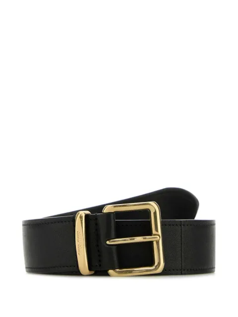 Miu Miu leather belt 