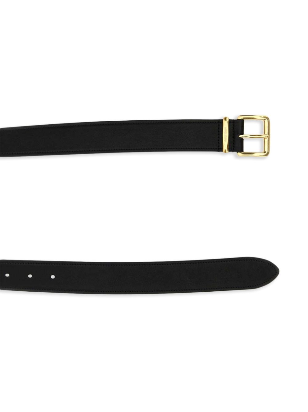 Miu Miu leather belt - Zwart