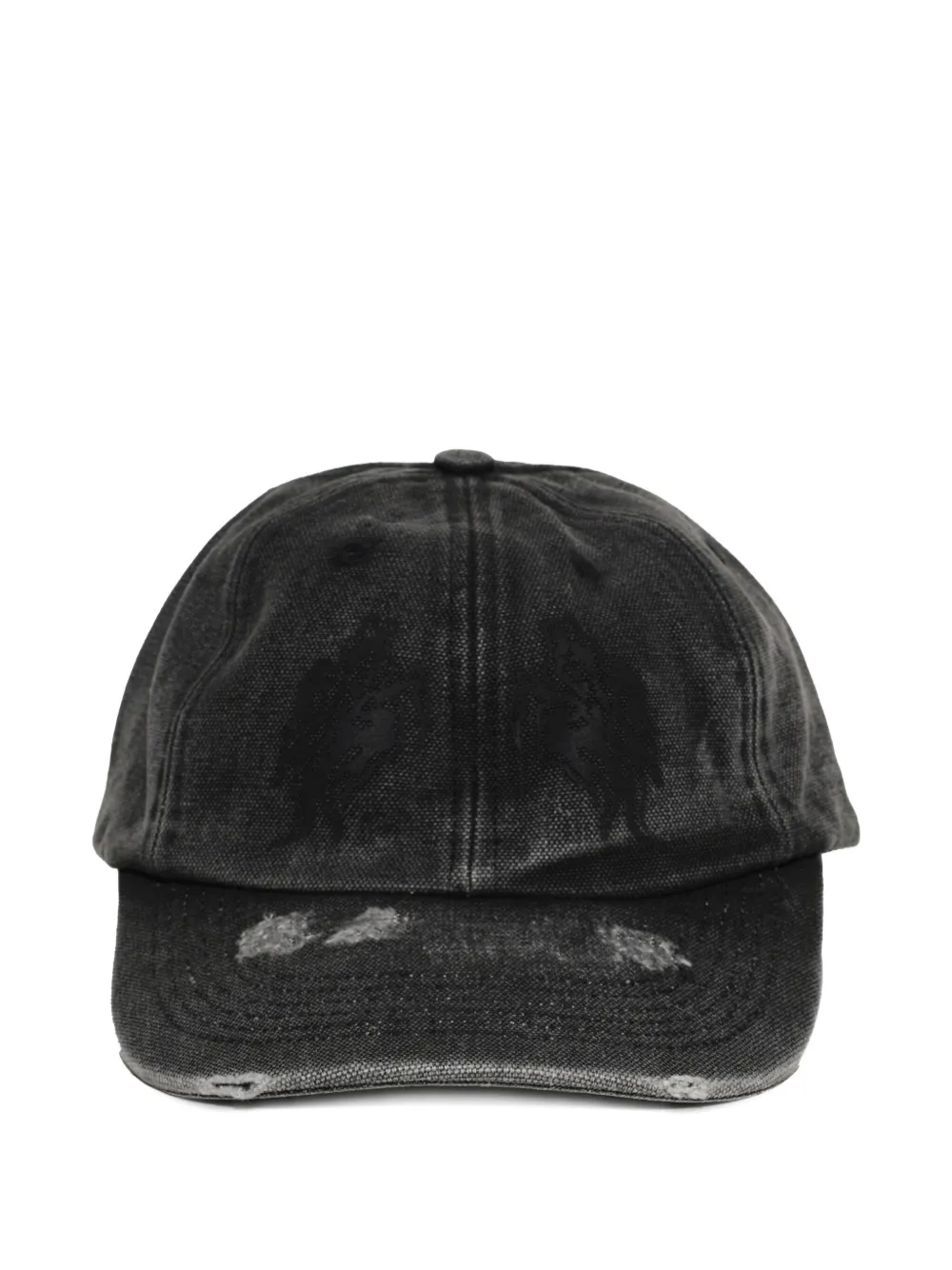 Warren Lotas distressed-effect cap | Black | Image 1