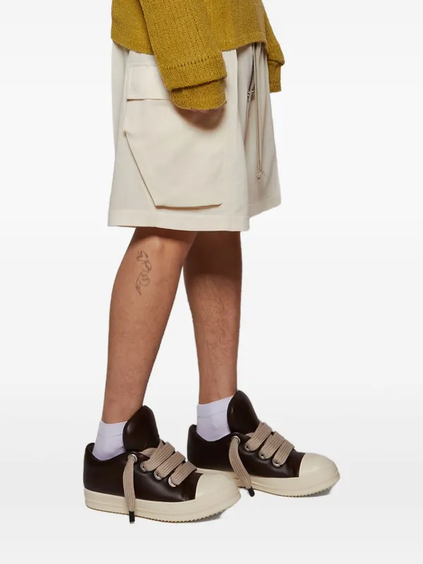 Rick Owens Jumbolaced スニーカー | ブラウン | FARFETCH JP 