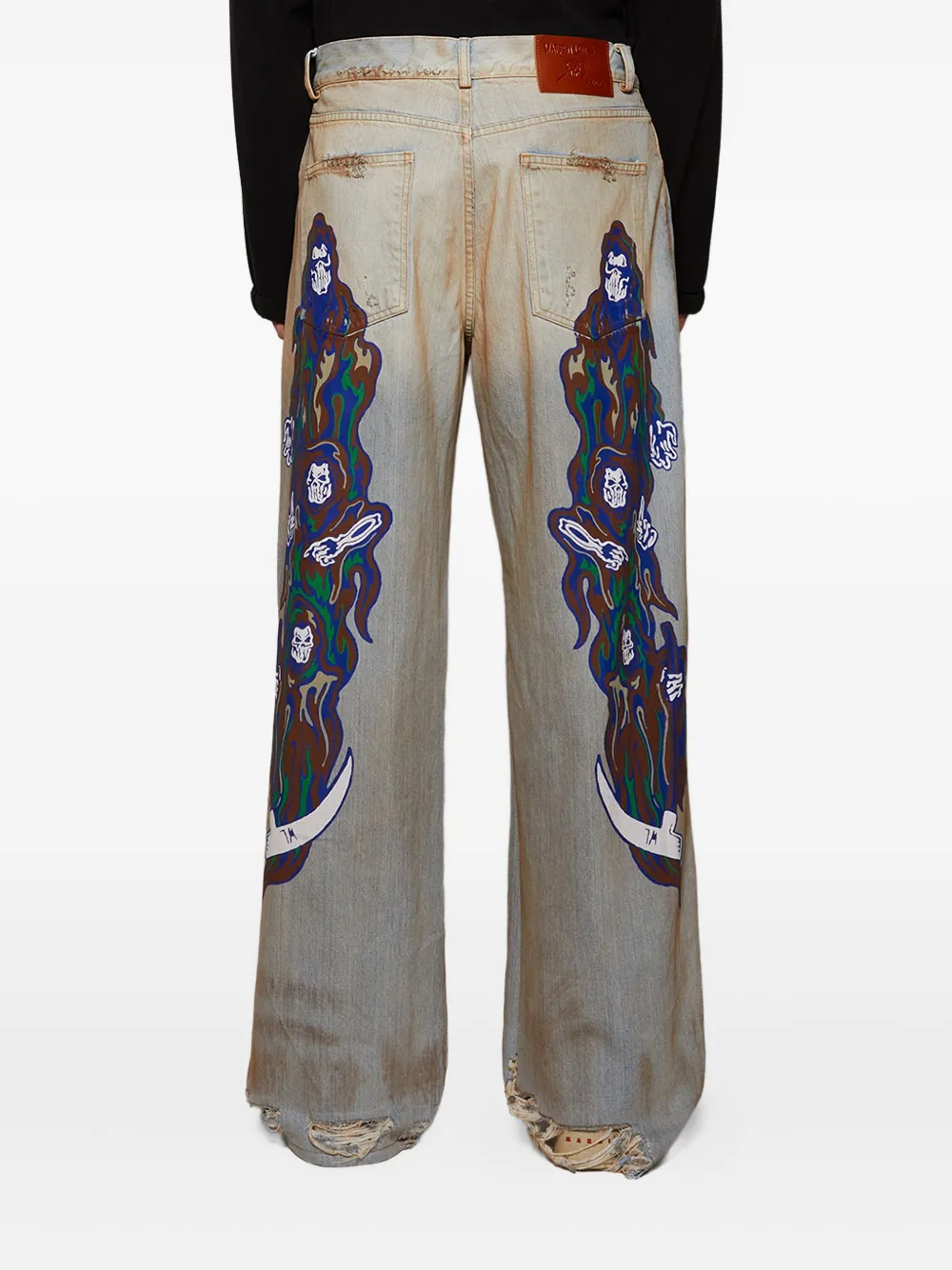 WARREN LOTAS COTTON BAGGY JEANS