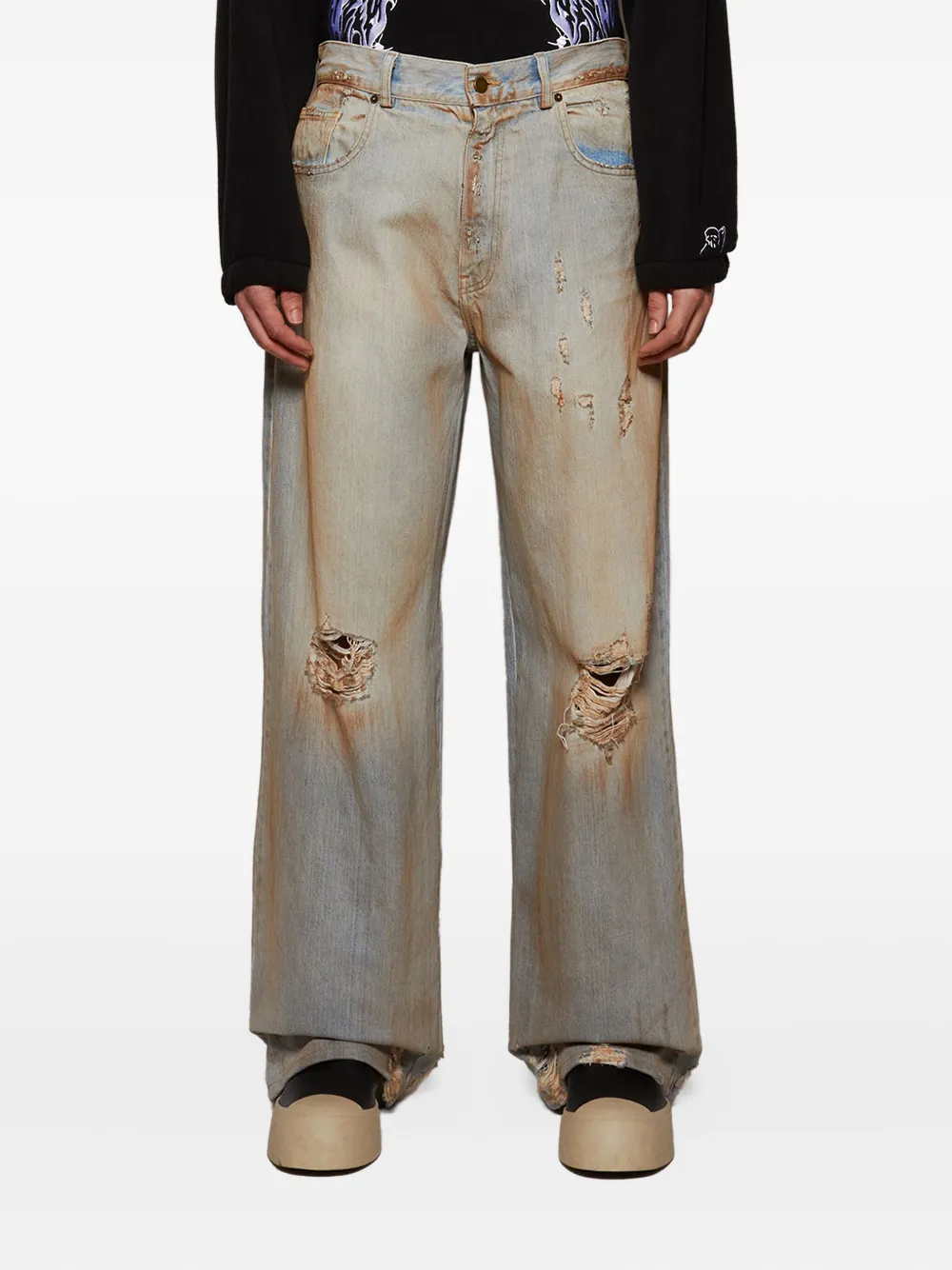 WARREN LOTAS COTTON BAGGY JEANS