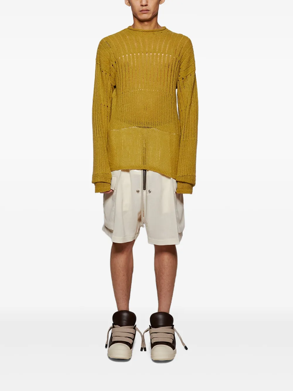 Rick Owens ribbed-knit jumper | Knitted Sweaters | Image 2