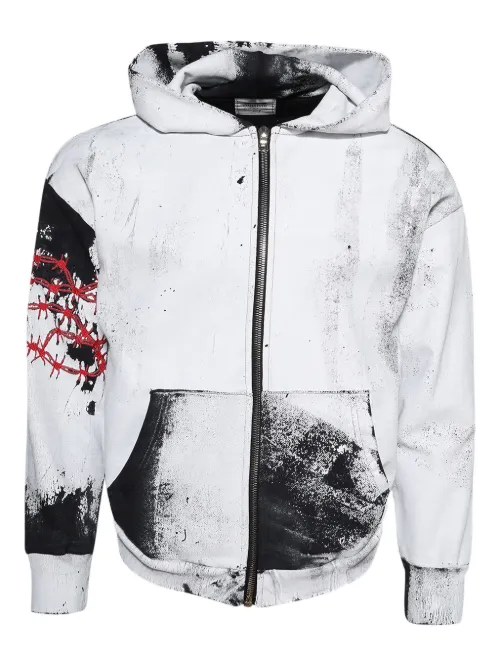 Hoodie à fermeture zippée - Warren Lotas - Modalova