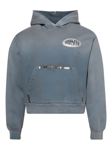 EARTHLING VIP hoodie corta con logo bordado