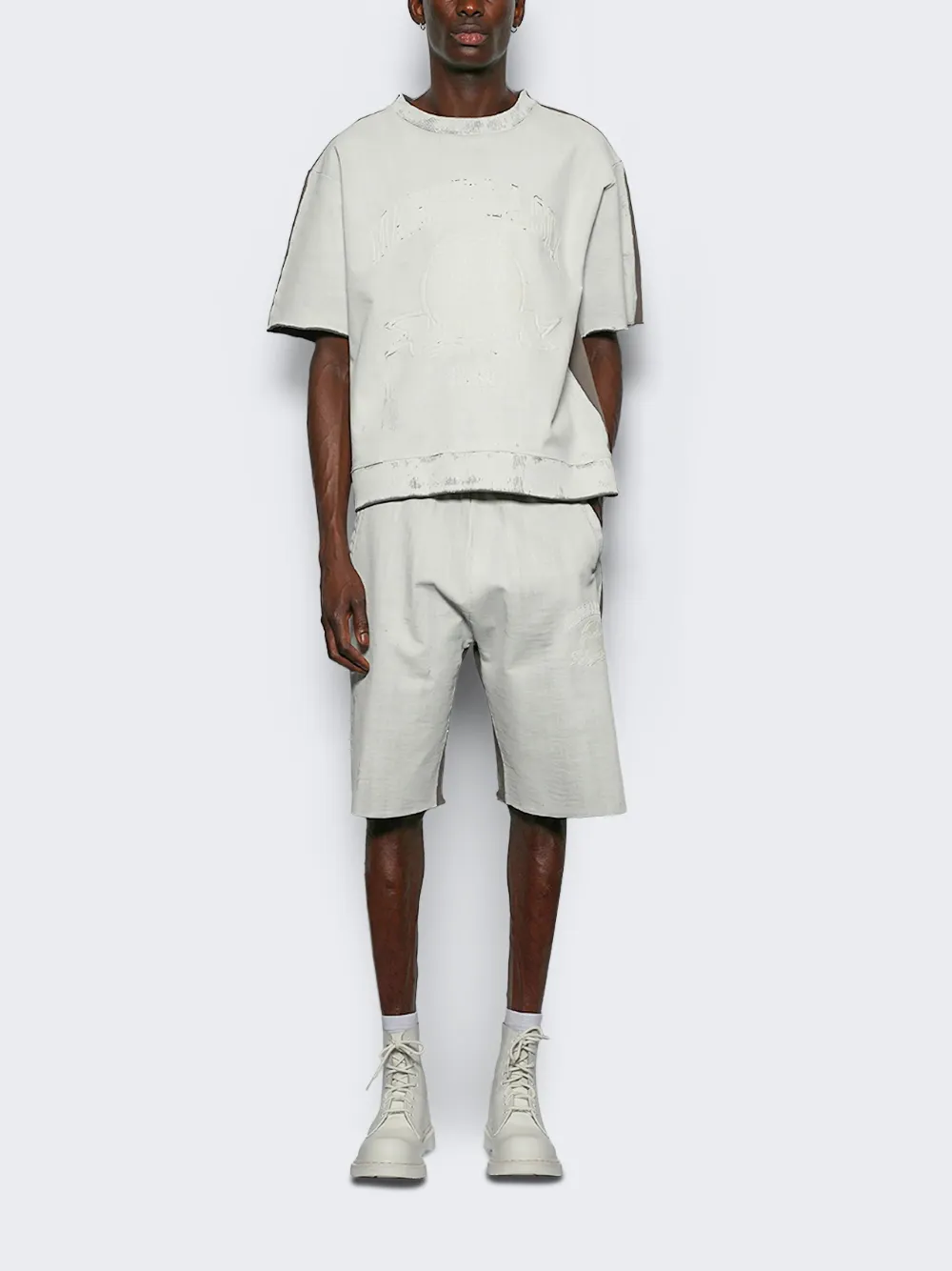 MM6 Maison Margiela logo-embroidered T-shirt | T-Shirts | Image 2