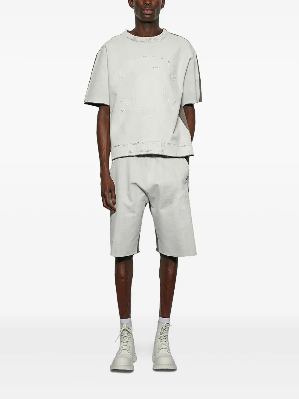 MM6 Maison Margiela logo-embroidered T-shirt | T-Shirts | Image 2