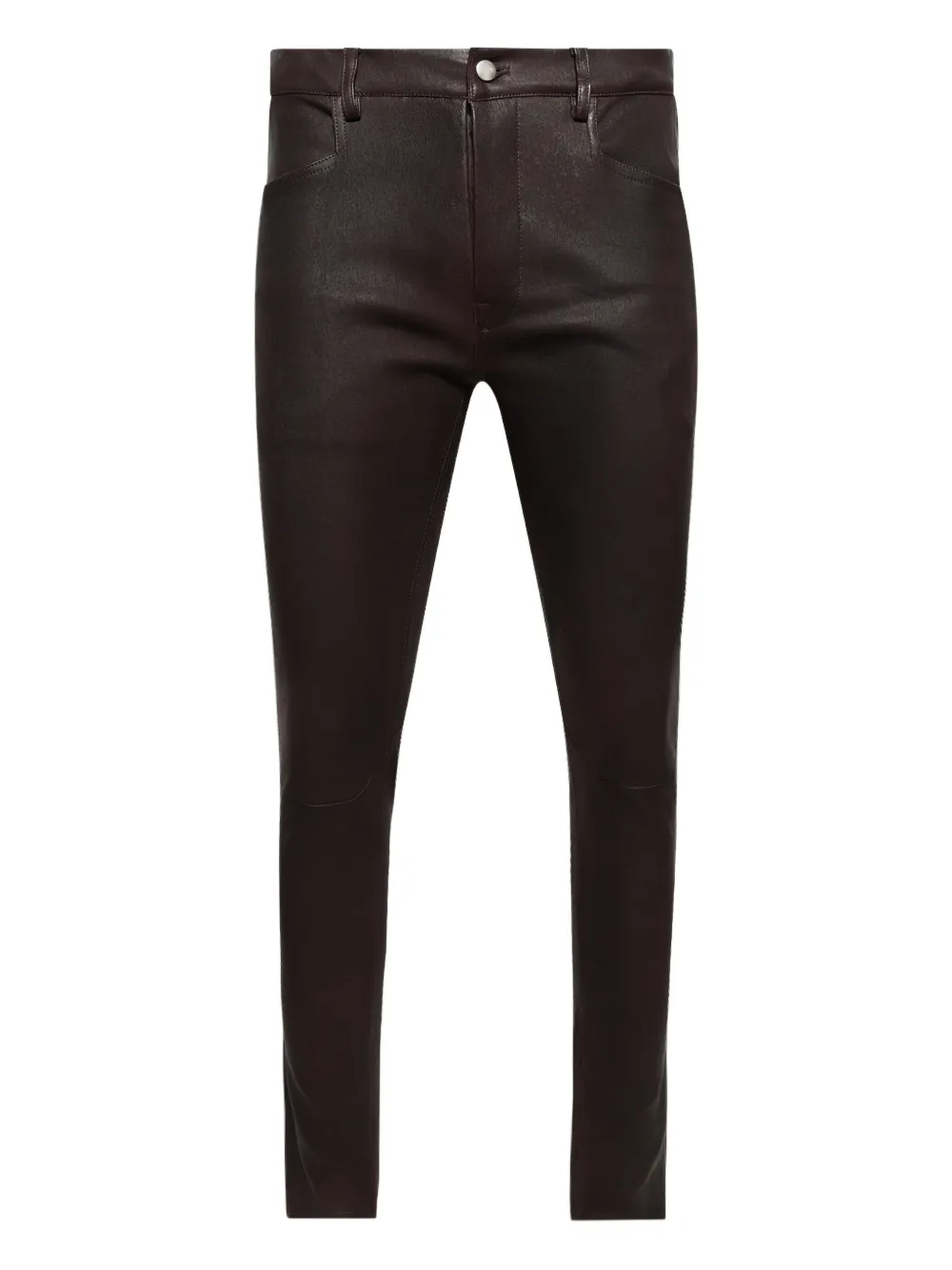 Rick Owens leather pants | Brown | Image 1