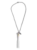 MM6 Maison Margiela Paintbrush necklace - Silver