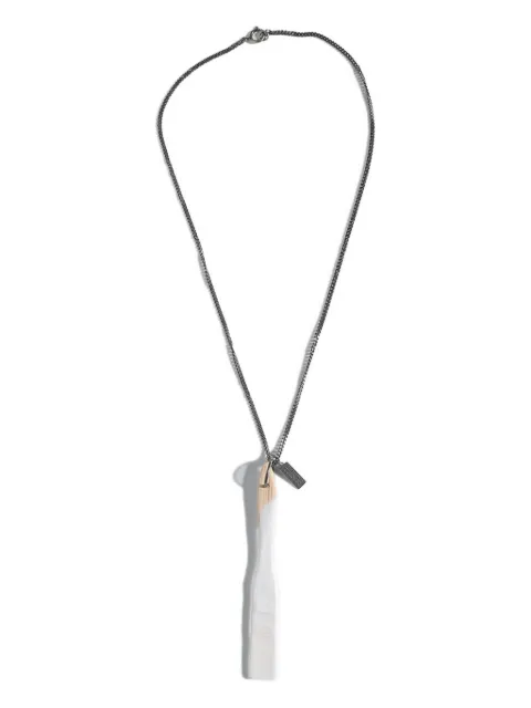 MM6 Maison Margiela Paintbrush necklace