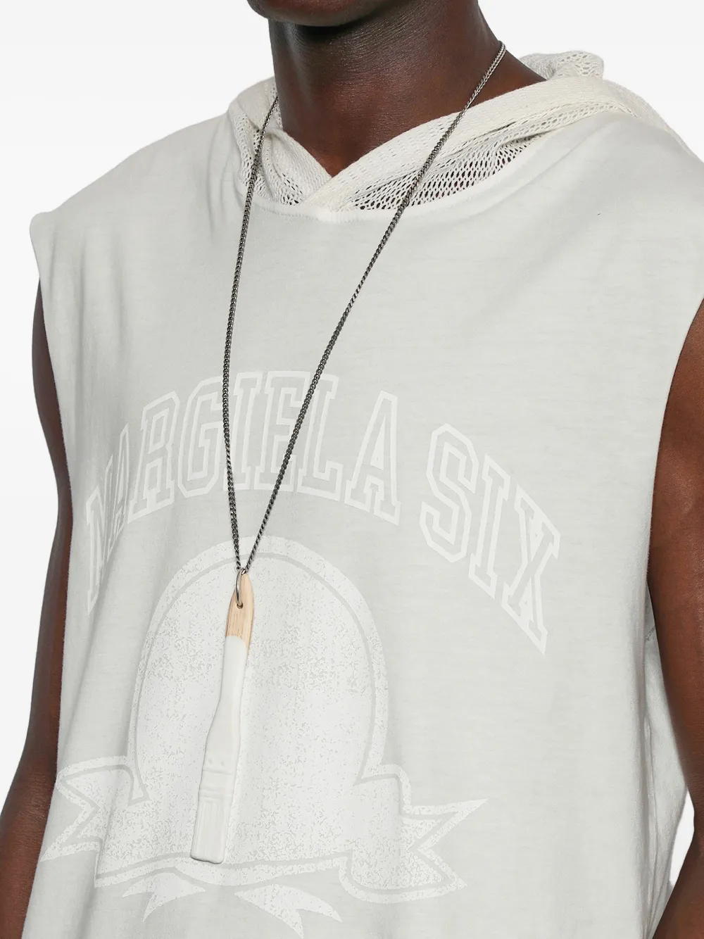 MM6 Maison Margiela collar Paintbrush | Image 2