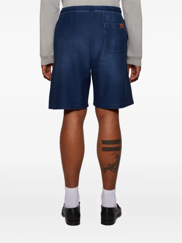 【関税&送料込】Loewe Shorts Loewe Anagram Long Denim Shorts | Neiman Marcus
