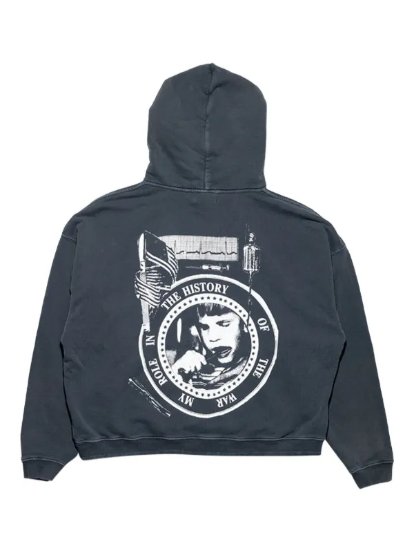 ENFANTS RICHES DÉPRIMÉS グレー パーカー L ENFANTS RICHES DEPRIMES グレー パーカー 25SS