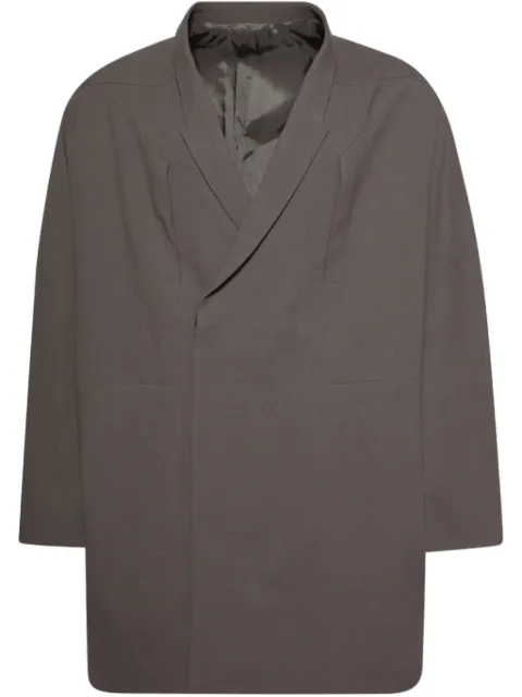 Rick Owens manteau à boutonnière croisée