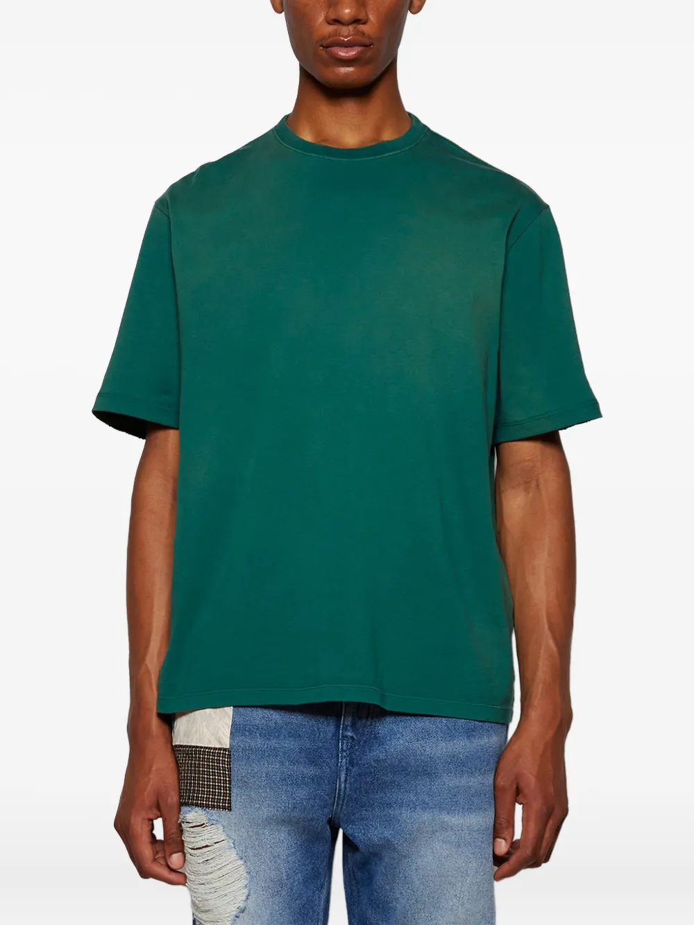 LOEWE Katoenen T-shirt Groen