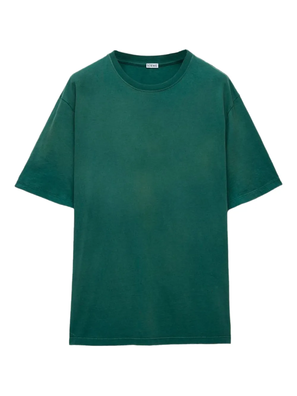 LOEWE Katoenen T-shirt Groen
