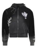 EARTHLING VIP cotton hoodie - Black