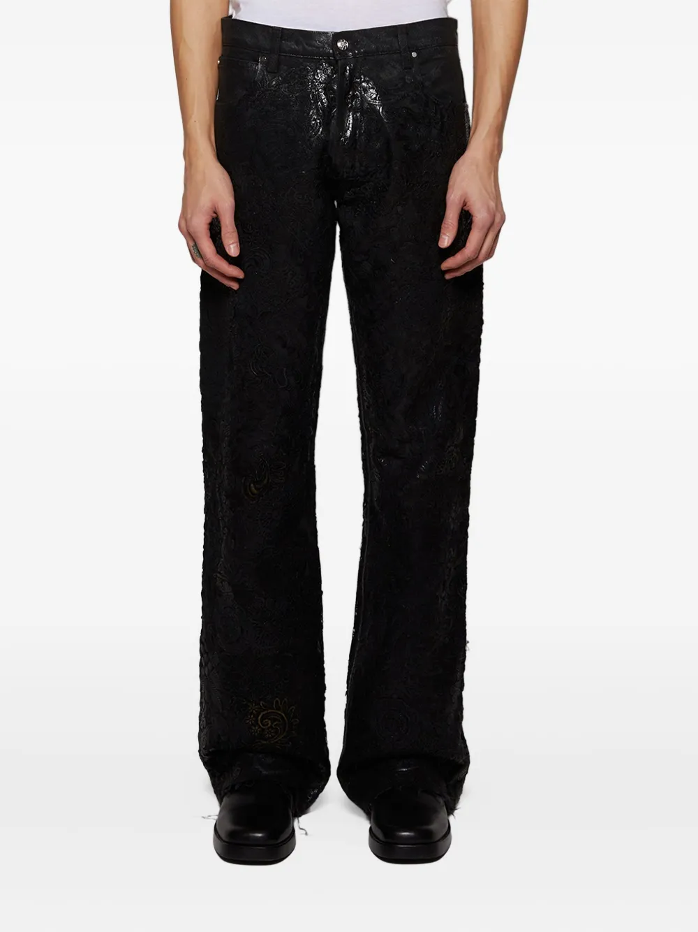 EARTHLING VIP Smog jeans Zwart