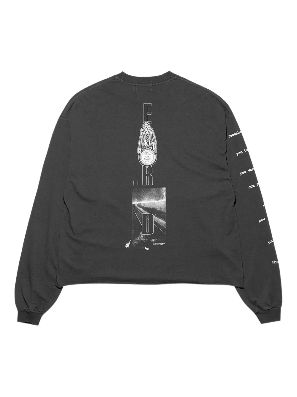 Enfants Riches Déprimés T-shirt met print - Zwart