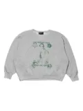 Enfants Riches Déprimés The Dream that Won't Go Away raglan printed sweatshirt - Grey