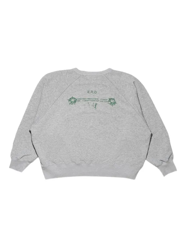 ENFANTS RICHES DÉPRIMÉS グレーシャツ XL Enfants Riches Déprimés The Dream That Won't Go Away スウェット