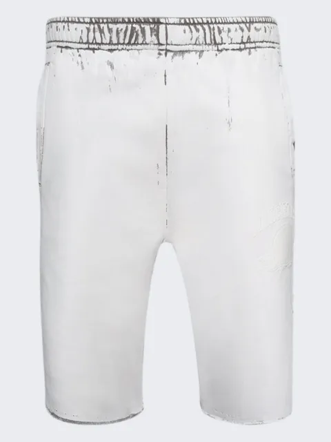 MM6 Maison Margiela two-tone frayed shorts