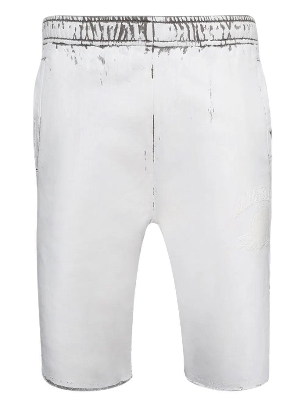 MM6 Maison Margiela フレイド ショートパンツ - ニュートラル MM6 Maison Margiela フレイド ショートパンツ - ニュートラル