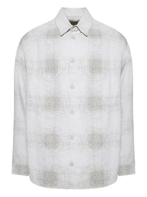 MISBHV plaid button-up shirt