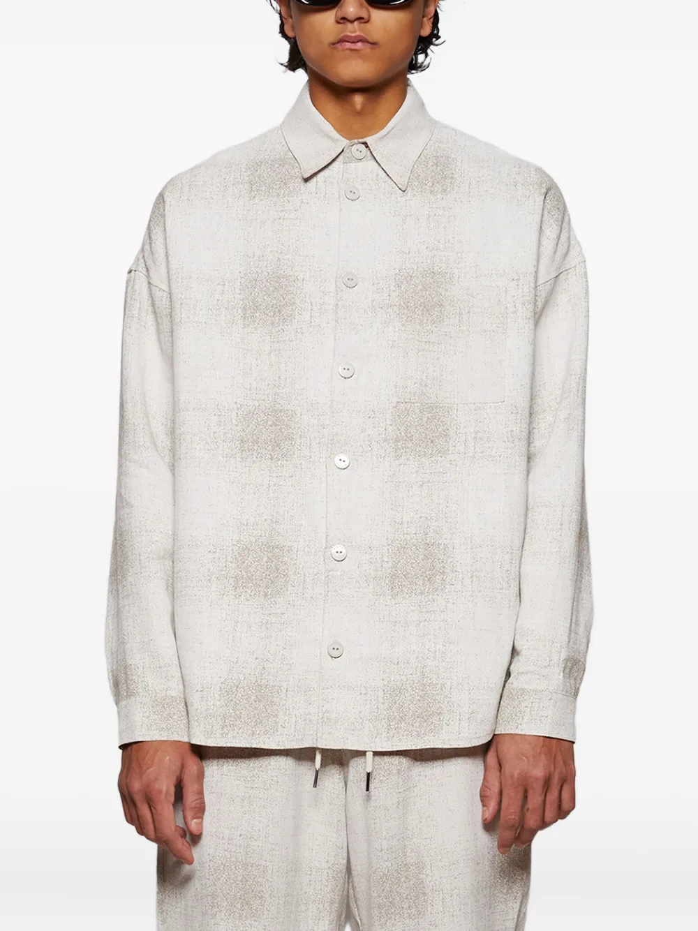 MISBHV Button-up overhemd Wit