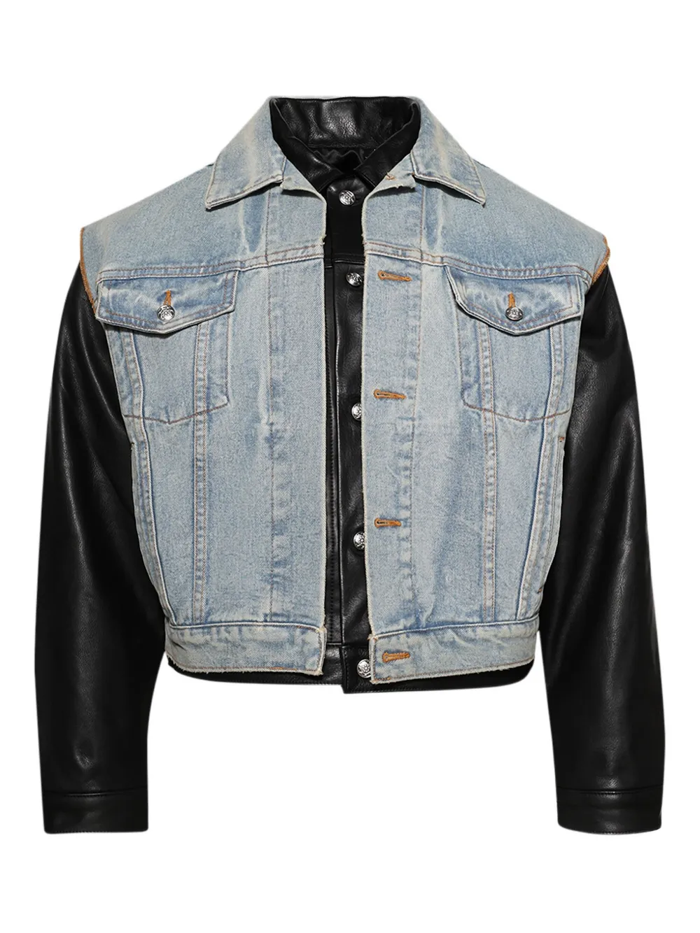 EARTHLING VIP logo-patch jacket | Blue | Image 1