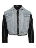 EARTHLING VIP logo-patch jacket - Blue