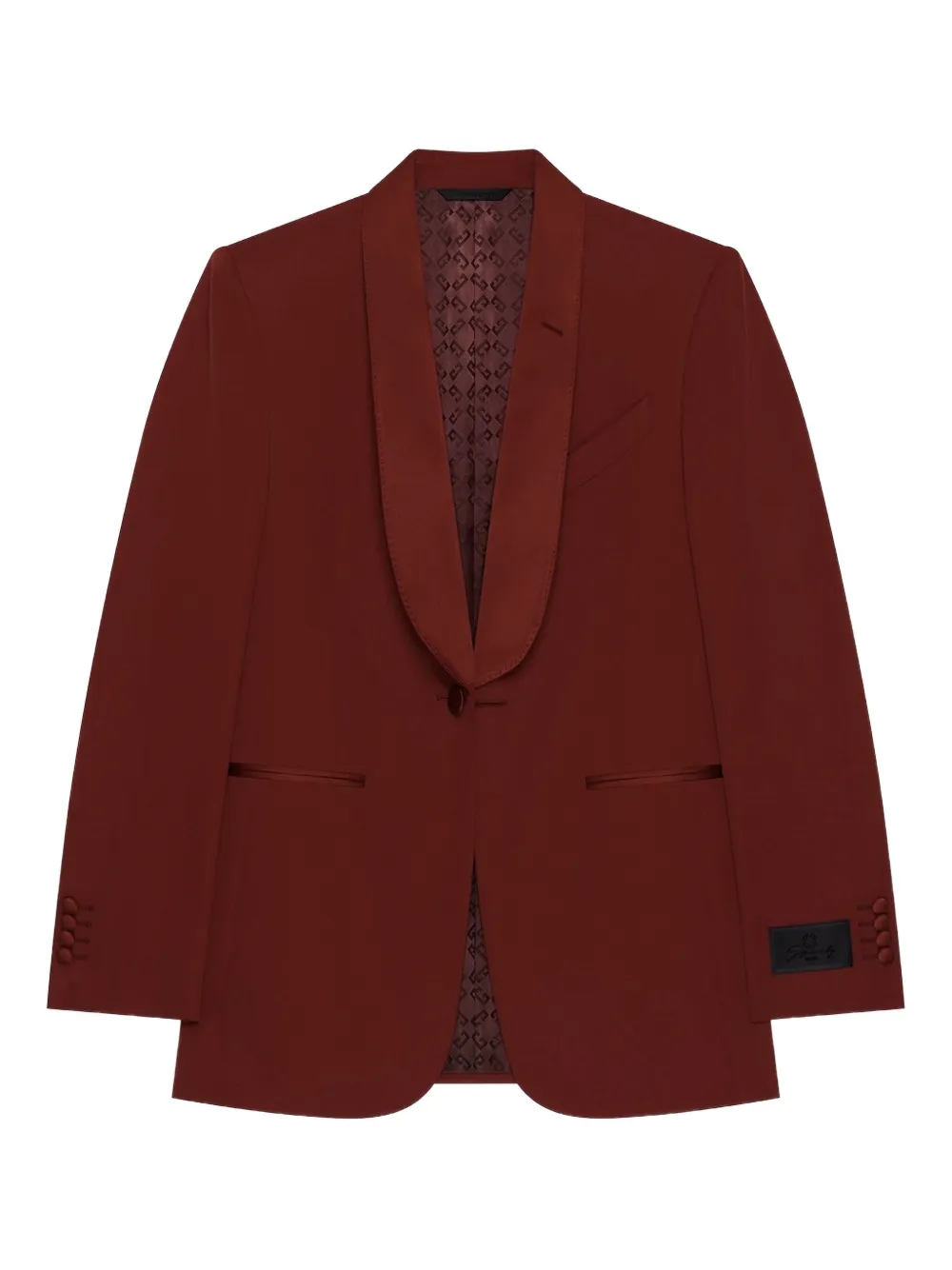 Givenchy shawl-lapel blazer | Red | Image 1