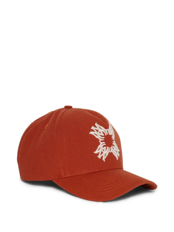 AMIRI MA Quad Baseball Cap | Orange | FARFETCH
