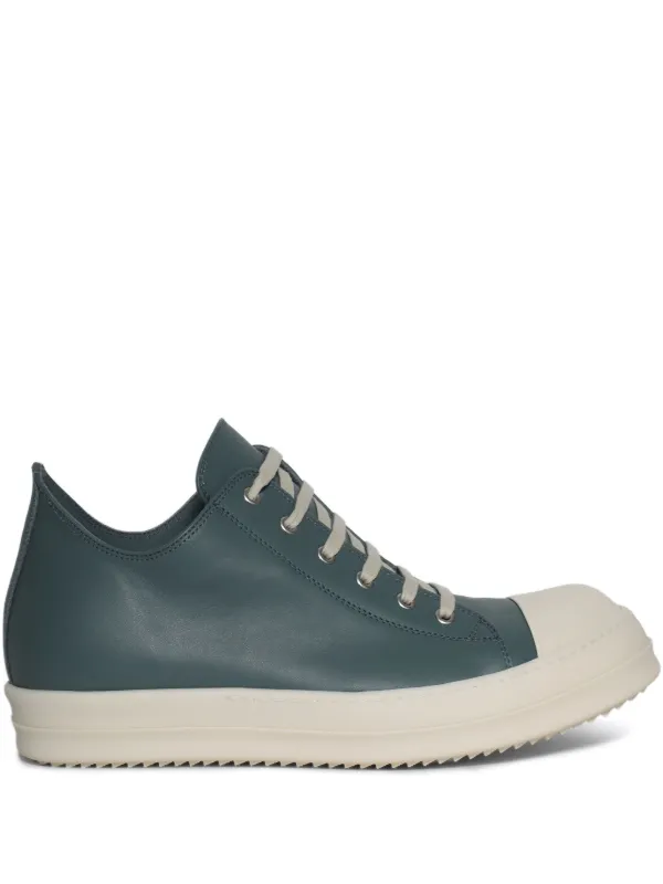 Rick Owens レザースニーカー | ブルー | FARFETCH JP