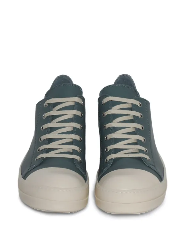 Rick Owens レザースニーカー | ブルー | FARFETCH JP