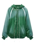 LOEWE zip-up track jacket - Green