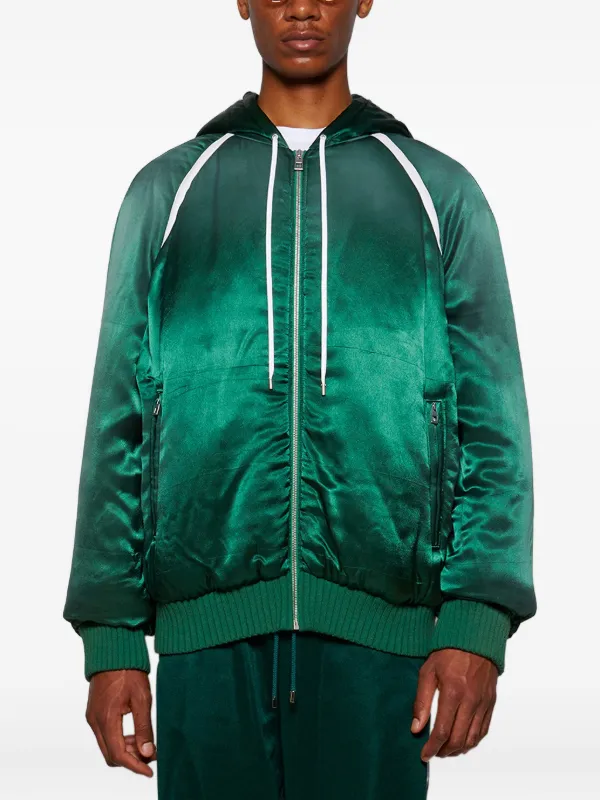 LOEWE zip-up Track Jacket | Green | FARFETCH