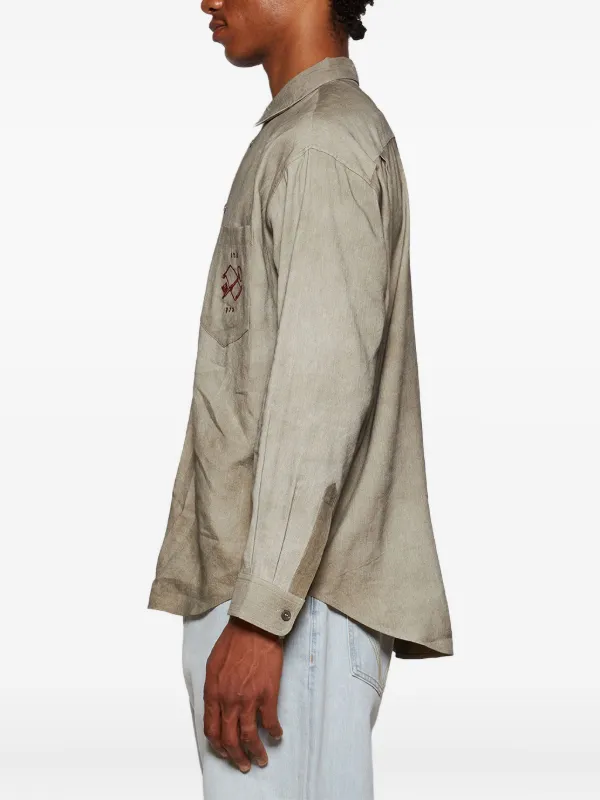 Enfants Riches Déprimés logo-detail Shirt | Grey | FARFETCH ZA