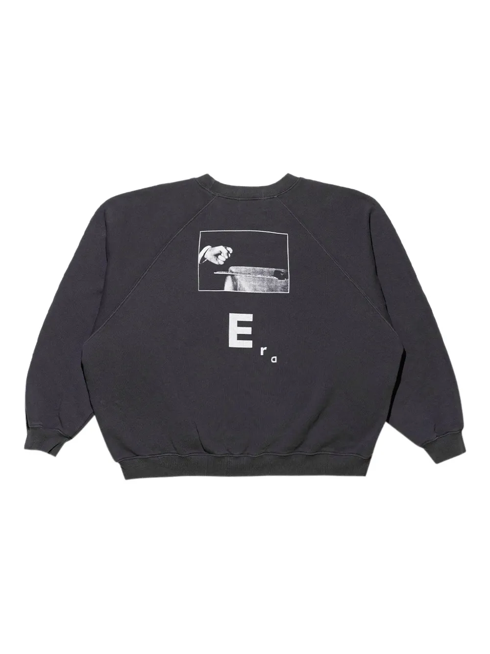 Enfants Riches Déprimés raglan-sleeves graphic-print sweatshirt - Zwart
