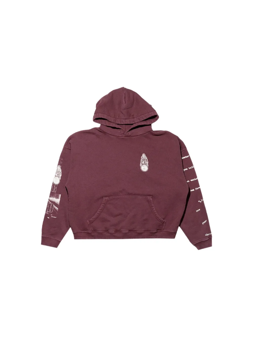Enfants Riches Déprimés Hoodie met print Rood