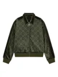 Givenchy 4G velvet bomber jacket - Green