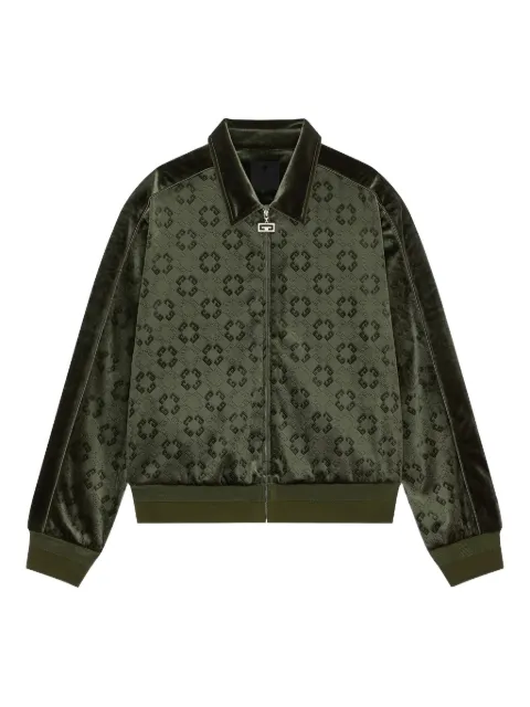 Givenchy 4G velvet bomber jacket