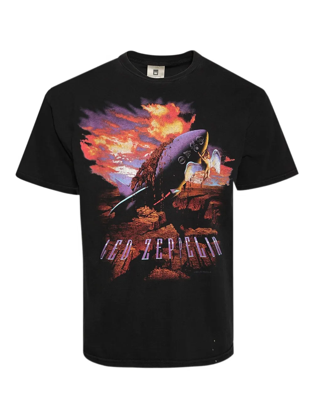 EARTHLING VIP graphic-print T-shirt - ブラック EARTHLING VIP graphic-print T-shirt - ブラック