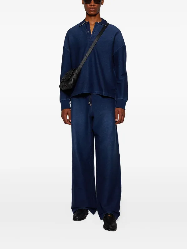LOEWE ドローストリング パンツ | ブルー | FARFETCH JP LOEWE ドローストリング パンツ | ブルー | FARFETCH JP