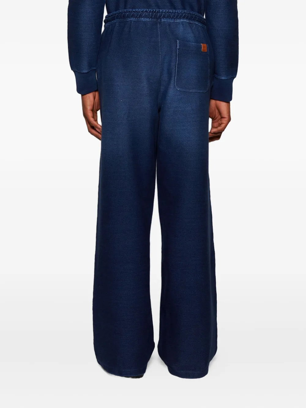 LOEWE drawstring trousers Blauw